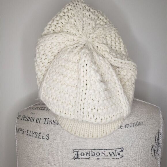 knit newsboy hat - Picture 1 of 2